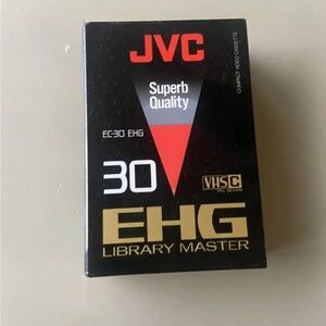 JVC EHG EC-30 Compact VHS- New Sealed Vintage Mini Video Cassette